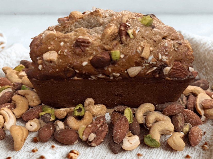 Mixed Nut Banana Bread